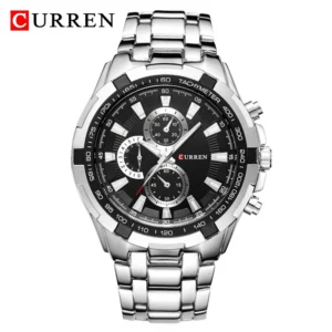 CURREN 8023 Quarzuhr Männer Wasserdichte Sport Militär Uhren Herren Business Edelstahl Armbanduhr Männliche Uhr reloj hombre
