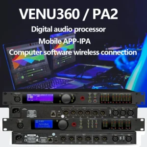 PA2 VENU360 professionelles digitales Audio-Feedback-Unterdrücker Crossover-Matrix-Prozessor Bühnenperformance-Lautsprechermanagementsystem