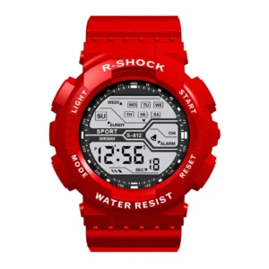 Outdoor Sport Männer Uhr Multifunktions Großen Bildschirm LED Elektronische Wasserdichte Leucht Militär Digitale Armbanduhren Reloj Hombre