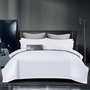Simple Bedding Set for 5-Star Hotels 3/4Pcs Duvet Cover, Sheet Pillowcases Double Queen King Size Homestay Quilt Cover Bed Linen