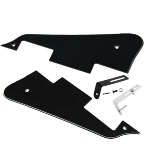 FLEOR Set aus LP-Gitarren-Schlagbrett, Schlagbrett und Metallhalterung für E-Gitarrenteile
