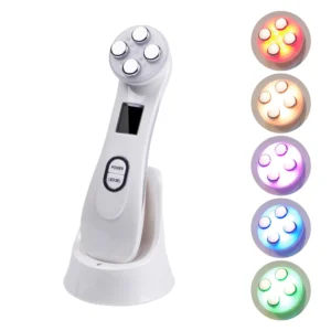 Facelifting-Maschine EMS Mikrostrom Gesichtshaut Festes Massagegerät LED Photon Verjüngung Schönheitsgerät