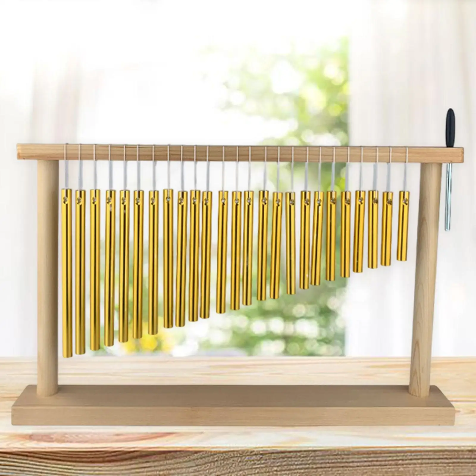 Musikalisches Windspiel-Set, 25 Töne, Professionelles Dekoratives Bar-Schlaginstrument Für Weihnachten, Kinder, Geburtstag, Ornament, Neujahr Musikalisches Windspiel-Set, 25 Töne, Professionelles Dekoratives Bar-Schlaginstrument Für Weihnachten, Kinder, Geburtstag, Ornament, Neujahr