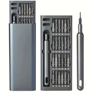 25-in-1-Mini-Schraubendreher-Set, flacher Kopf und kreuzförmige kleine Schraubendreher, geeignet für elektronische Produkte