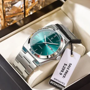 POEDAGAR Luxus herren Uhren Wasserdicht Leucht Datum Woche Männer Uhr Edelstahl Casual Mode Quarz Mann Armbanduhr Reloj