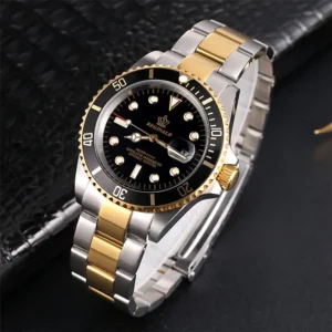 Reginald Uhren Drehbare Lünette GMT Sapphire Glas Datum Edelstahl Uhr Männer Sport Uhren relogio masculino reloj hombre