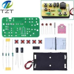 76-108MHz FM Stereo Radio DIY Kit Wireless FM Receiver Module Frequency Modulation Electronics Soldering Practice Project