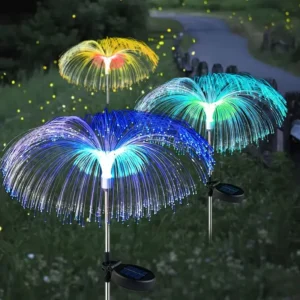 Solar LED Garten Lichter Quallen Dekoration Solar Power Wasserdichte Outdoor Pathway Solar Lampe Fee Terrasse Villa Yard Decor