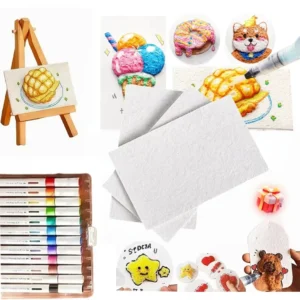 3D-Zeichnung Magische Leinwand Schwamm Kinder DIY Malpapier 3D-Kunst Zeichenpapier für Kinder DIY Malerei Magische Textur Malset
