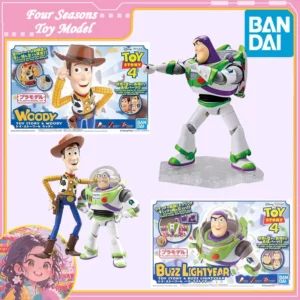Schneller Versand Bandai Anime Toy Story 4 Buzz Lightyear Woody Original Modell Spielzeug Actionfigur Sammlerstück Ornament Geschenk