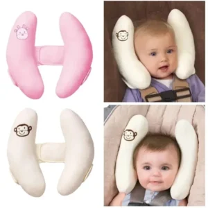Kindersicherheits-Autositz-Kinderwagen-Kissen Baby Kopf- und Nackenstütze Schlafkissen für Kleinkinder Verstellbare Polsterung Zubehör