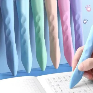 3 Stück/Box Löcher-Radiergummi für Grundschüler, Keine Rückstände, Keine Krümel, Sauberer Radierstift, Bildhaut-Design, Übergroß, Kunst-Posen