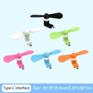 Handy Kühler Kreative Mini Tragbare Telefon Fan Handheld Fans Lade Schatz Lüfter USB Gadget Fans Coole Gadgets