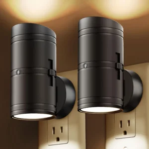 Modernes LED-Nachtlicht, stecken in die Wand, Innendekoration, Beleuchtung, Sensor, Wandlampen, Schlafzimmer, Flur, Treppe, Wandleuchte, Badezimmerleuchte