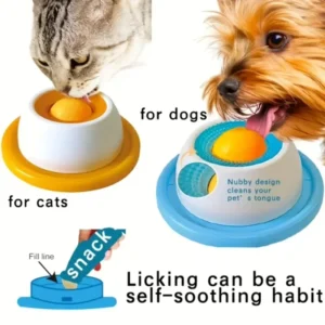 Neue Hundezubehörteile: Anti-Kipp-Haustierspielzeug, bissfest, langanhaltend, Anti-Besessens-Artikel für Kätzchen, Katzen und Hunde zum Lecken