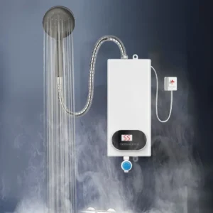 Elektrischer Küchen- und Badezimmer-Wasserhahn mit Sofort-Heißwasser-Funktion, Kaltwasser-Heizhahn, Tankloser Durchlauferhitzer