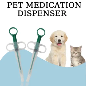 Medikamentenspender für Haustiere, Pressfütterungsstab für Katzen und Hunde, Essen von Pillen, Pillen, Medikamentenartefakten, Pflege von Haustierkrankungen