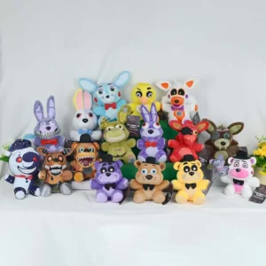 2025Neue FiveNight At Freddy Fnaf Niedliche Plüschtiere Puppe Bonnie Bär Foxy Cartoon Gefüllte Puppen Freddy Spielzeug Für Kinder Fans Geschenke
