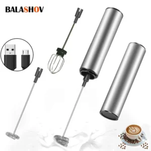 Tragbare elektrische Milchaufschäumer Mini USB wiederaufladbare Schaum Maker Handheld Schäumer High Speed Getränke Mixer Kaffee Mixer Schneebesen