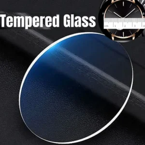 Universeller Smartwatch-Displayschutz aus gehärtetem Glas, Schutzfolie, 28 mm, 30 mm, 32 mm, 38 mm, 40 mm, 41 mm, 42 mm, Durchmesser 26–46 mm