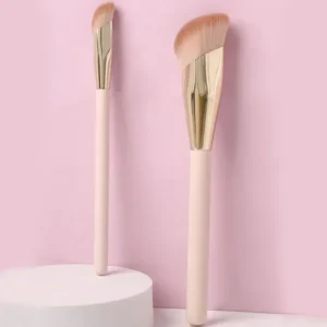 1/2 stücke Foundation Pinsel Schrägen Kopf Concealer Pinsel Gesicht Flüssigkeit Creme Pulver Make-Up Pinsel Gesicht Kontur Schönheit Werkzeug