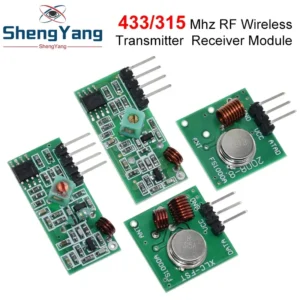 TZT Smart Electronics 433Mhz RF transmitter and receiver Module link kit For arduino/ARM/MCU WL diy 315MHZ/433MHZ wireless