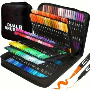 Vitality Doppelspitzen-Aquarellstift-Set - Kunstbedarf zum Malen und Basteln, mit leuchtenden Farben und langlebigem Kunststoff.