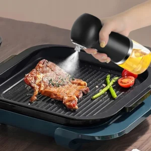 Elektrische Olivenöl-Sprühflasche, wiederaufladbar, Küchenutensilien, Ölspender, Grill, Neuheit, Zubehör für das Kochen in der Küche zu Hause