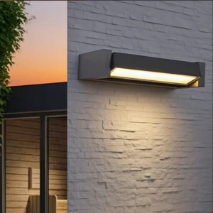 Außenwandleuchten, IP65, wasserdicht, LED, verstellbarer Winkel, Aluminium-Wandleuchten, Garten, Terrasse, Tür, Zuhause, minimalistische Dekorbeleuchtung