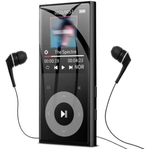 Lecteur MP3-Player Typ C, tragbar, Walkmen, Bluetooth 5.3, kompatibel mit E-Books, Aufnahme, Sport, FM-Radio, Musik-Player, 2025, Neu