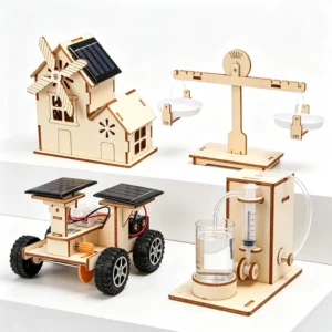 Wooden Kids Educational Toys DIY Physical Science Model Experiment Handmade Small Production Assembly Craft Technology Project
