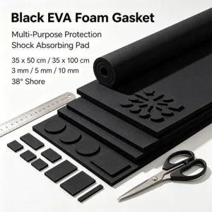 Black EVA Foam Sheet  Anti-slip Shock  Absorbing EVA Sponge Pad for Furniture Protection Packaging Cushion DIY Crafts