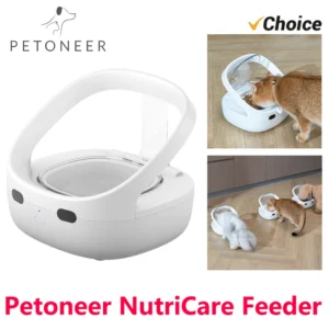 New Petoneer NutriCare Feeder Tailored For Multi-Pet Households Pet feeder Cat And Dog Feeder With App