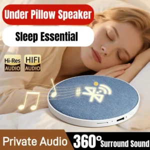 Kabelloser Kissenlautsprecher Schlafhilfe 360 ° Surround Sound Bluetooth 5.4 HiFi Stereo-Sound Privates Audio Störungsfrei Partner2026 Neu