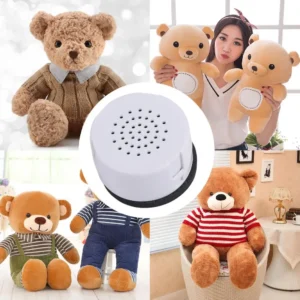 Aufzeichnung nachrichten Voice Recorder Plüsch tier benutzer definierte Nachricht 30 Sekunden beschreibbares Sound modul Voice Box DIY Spielzeug Aufnahme gerät