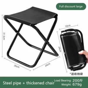 Portable Folding Chairs Are Available In Fully Folded And Semi-folded Versions. There Are Also Options For Large And Small Sizes