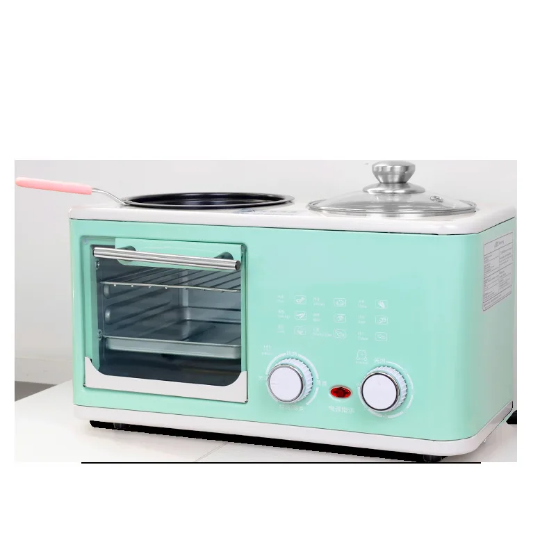 Küche 3 In 1 Frühstück, Der Maschine Tropf Kaffeemaschine Haushalt Brot Pizza Bratpfanne Toaster Elektrische Ofen Küche 3 In 1 Frühstück, Der Maschine Tropf Kaffeemaschine Haushalt Brot Pizza Bratpfanne Toaster Elektrische Ofen – Bild 4