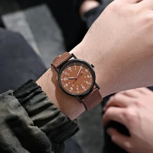 2023 mode Männer Uhren Luxus Marke Mode männer Quarzuhr Leucht Hände Männliche Uhr Große Zifferblatt Mann Armbanduhr
