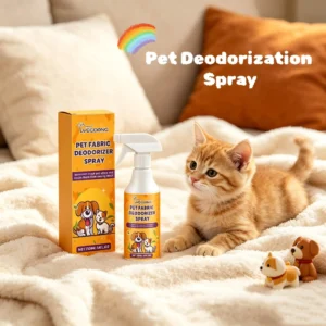 Haustier-Deodorant-Spray für Hunde und Katzen, Tiefenreinigung, langanhaltende Frische, einfache Anwendung, Geruchsbeseitiger, Deodorant, Haustierpflegezubehör