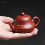 Kleine Kapazität Dahongpao Schönheit Teekanne Yixing Lila Ton Filter Tee-ei Chinesische Tee Zeremonie Liefert Traditionelle Teegeschirr
