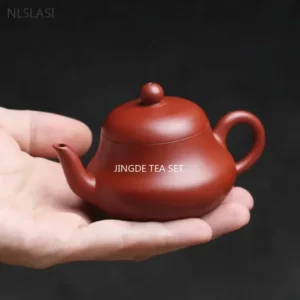 Kleine Kapazität Dahongpao Schönheit Teekanne Yixing Lila Ton Filter Tee-ei Chinesische Tee Zeremonie Liefert Traditionelle Teegeschirr