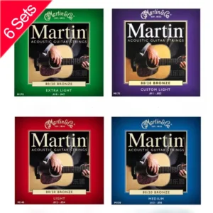 6 Sets Akustikgitarrensaiten 80/20 Phosphorbronzelegierung Gitarrensaiten MSP7100 MSP 7050 M140 M170 Gitarrenzubehör