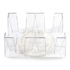 Rotierendes Kartenetui mit 2 Decks/6 Decks, praktischer Spielkartenhalter, transparenter Kartenspiel-Organizer, Spielkartenhalter