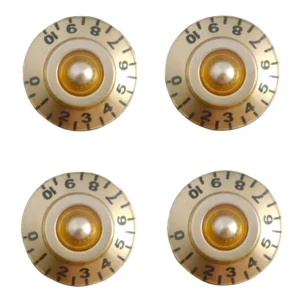 4 stücke Tragbare Elektrische Gitarre Potentiometer Kappe Gitarre Volume Tone Knob Taste für EPI LP Musical Instrument Mithelfer Liefert