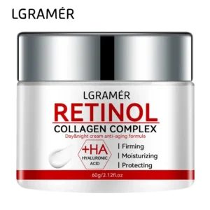 Retinol Lifting Firming Cream Collagen Glatte Falten Gesichtscreme für Feuchtigkeitscreme, Aufhellung, Aufhellung der Haut