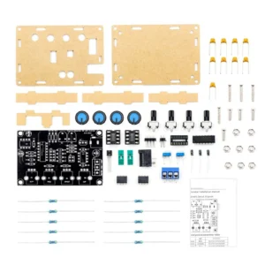 ICL8038 Low-Frequency Signal Generator DIY Kit 12V Xr2206 Shell 5Hz-400kHz Multi-Wave Welding Electronic Circuit Experiment Kit