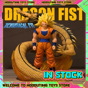 No Bonus Demoniacal Fit Dragon Blaster SSJ3 Goku Action Figure 3.0 Body Dragon Ball Dragon Fist Goku Figurine Collectible Toy