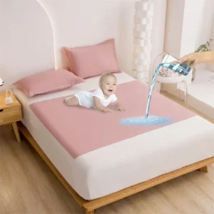 Wasserdichte, waschbare Wickelunterlage aus Stoff für Babys oder alte Menschen, Wickelunterlagen, Bettschutz, Bettwäsche, Urinunterlagen, atmungsaktiv