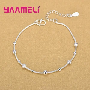 Trendy Frauen Fuß Ketten Einstellbare Mujer Charme 925 Sterling Silber Fußkettchen Böhmen Schmuck Sommer Urlaub Design