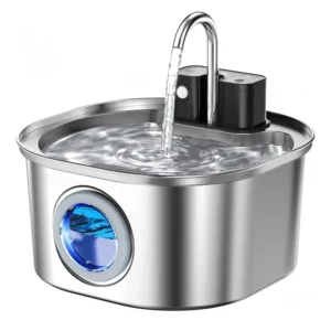 3L Edelstahl Drahtlose Aufladen Sensor Katze Wasser Brunnen Auto Trinkbrunnen Für Katzen Hund Trinker Pet Dispenser Schüssel